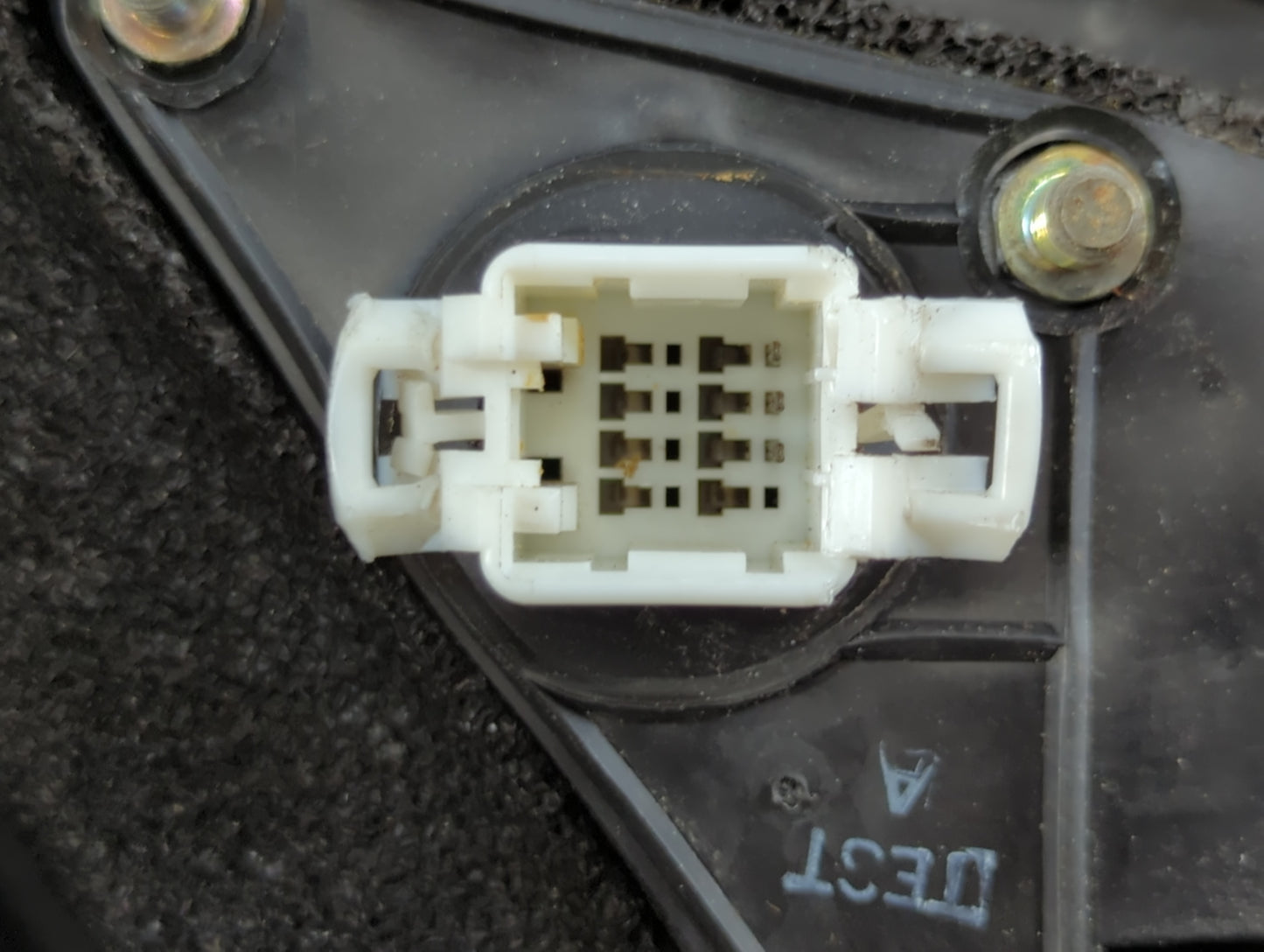 1994-1997 Honda Accord Passenger Side View Mirror - Right Door Mirror OEM Used - Oemusedautoparts1.com