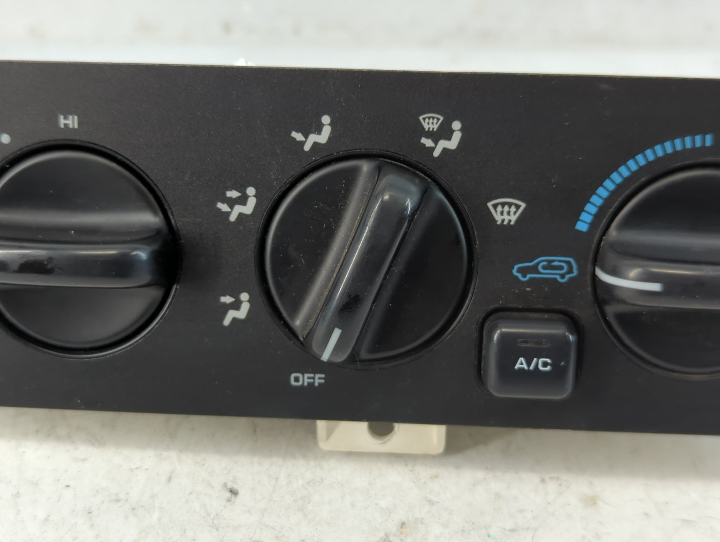 1993-1995 Jeep Grand Cherokee Climate Control Module Temperature AC/Heater Replacement Fits Fits 1993 1994 1995 OEM Used Aut