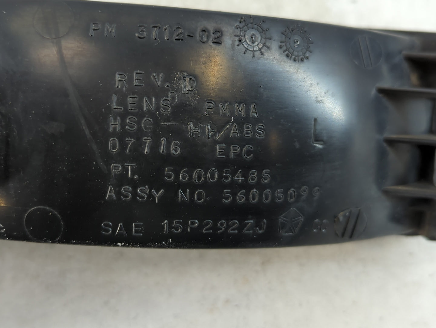 1993-1996 Jeep Grand Cherokee Driver Left Oem Fog Light Lamp - Oemusedautoparts1.com