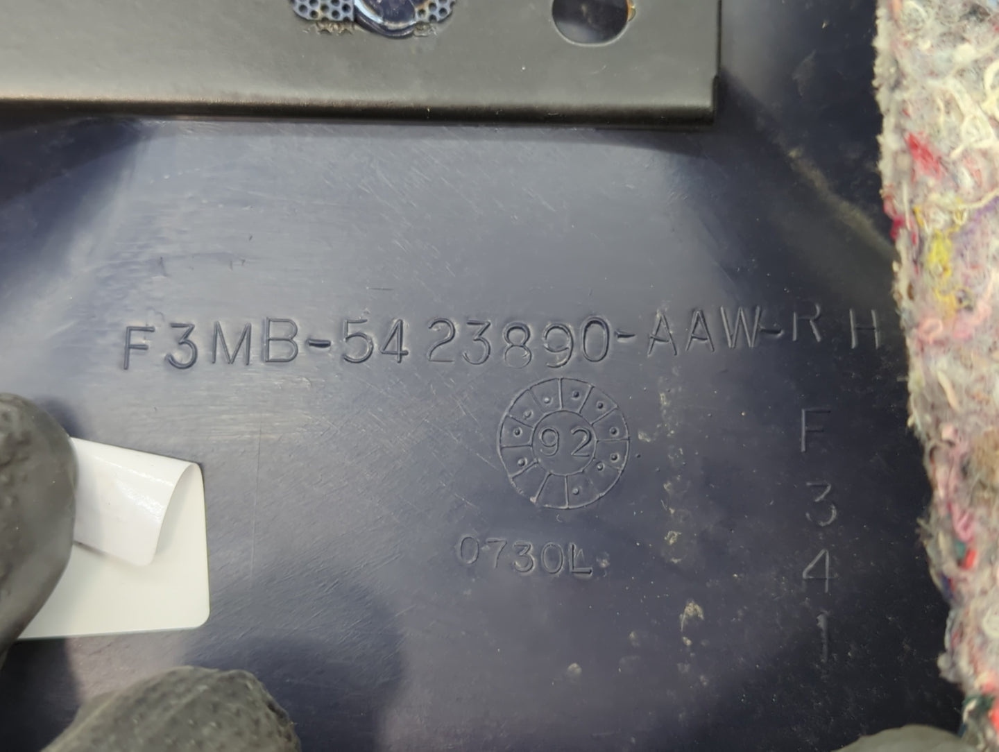 1994 Mercury Grand Marquis Front Right Passenger Interior Door Panel Trim - Oemusedautoparts1.com