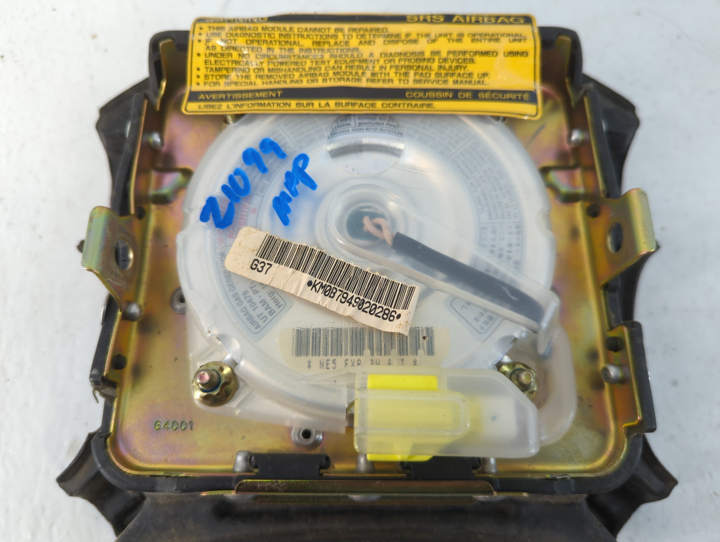 1994-1995 Mercury Villager Air Bag Passenger Right Dashboard Oem - Oemusedautoparts1.com