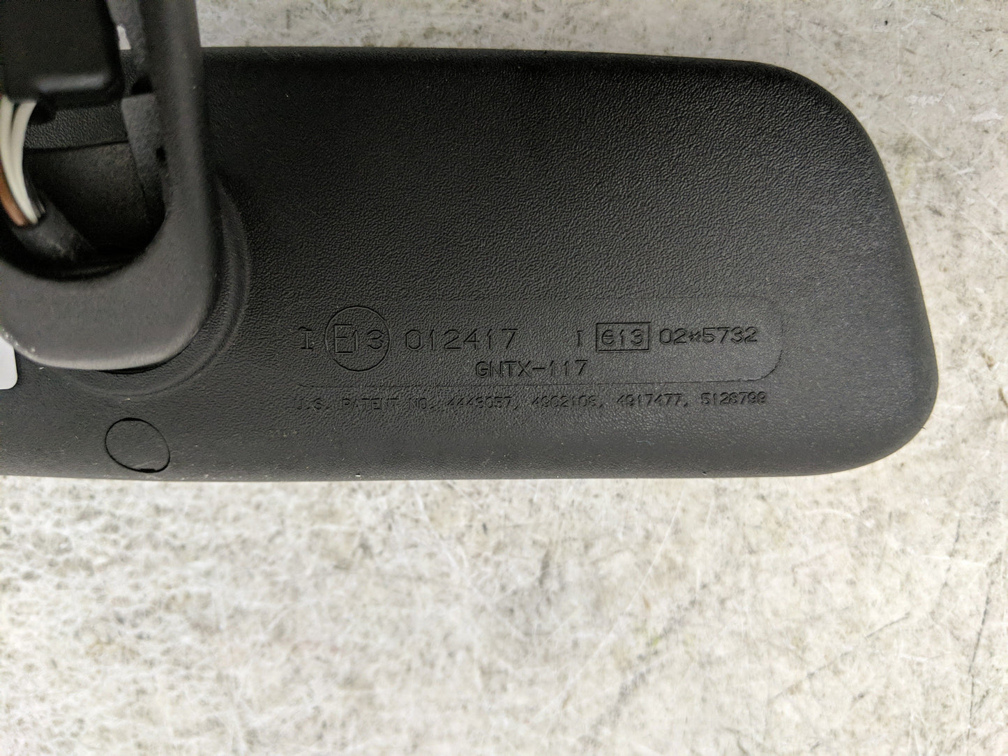 1995 Bmw 750i Interior Rear View Mirror Replacement OEM P/N:E13012417 Fits OEM Used Auto Parts - Oemusedautoparts1.com