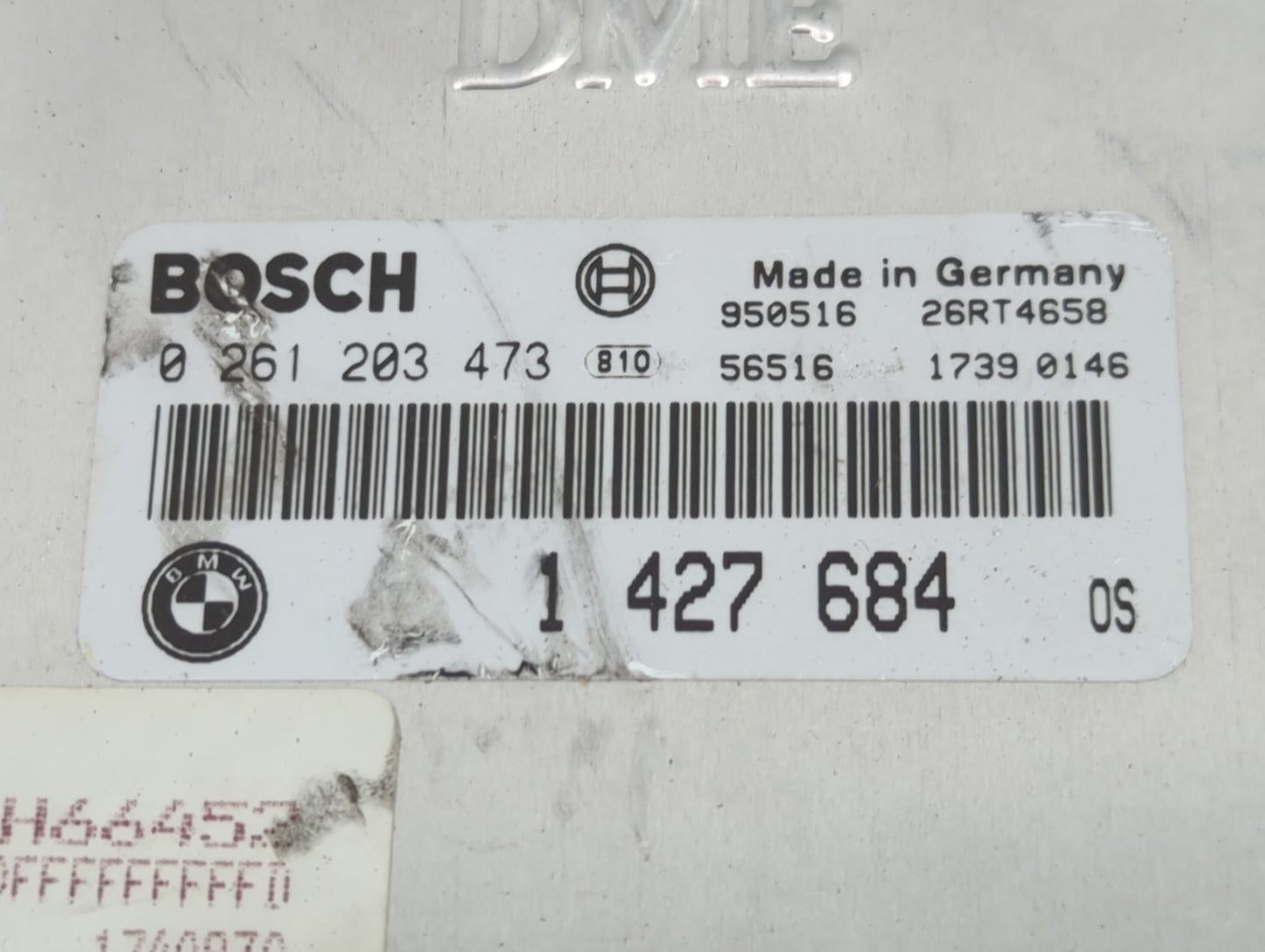 1995 Bmw 750i PCM Engine Control Computer ECU ECM PCU OEM P/N:1427684 0261203473 Fits OEM Used Auto Parts - Oemusedautoparts