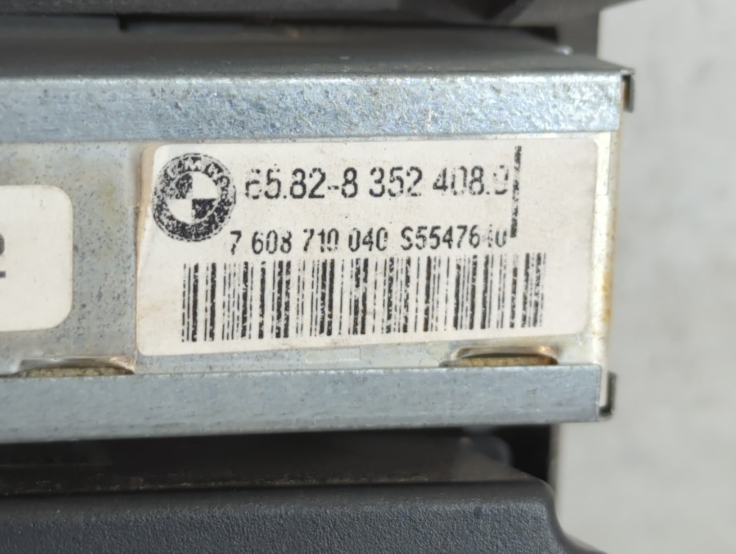 1995 Bmw 750i Climate Control Module Temperature AC/Heater Replacement P/N:S5547640 7 608 710 040 Fits OEM Used Auto Parts -