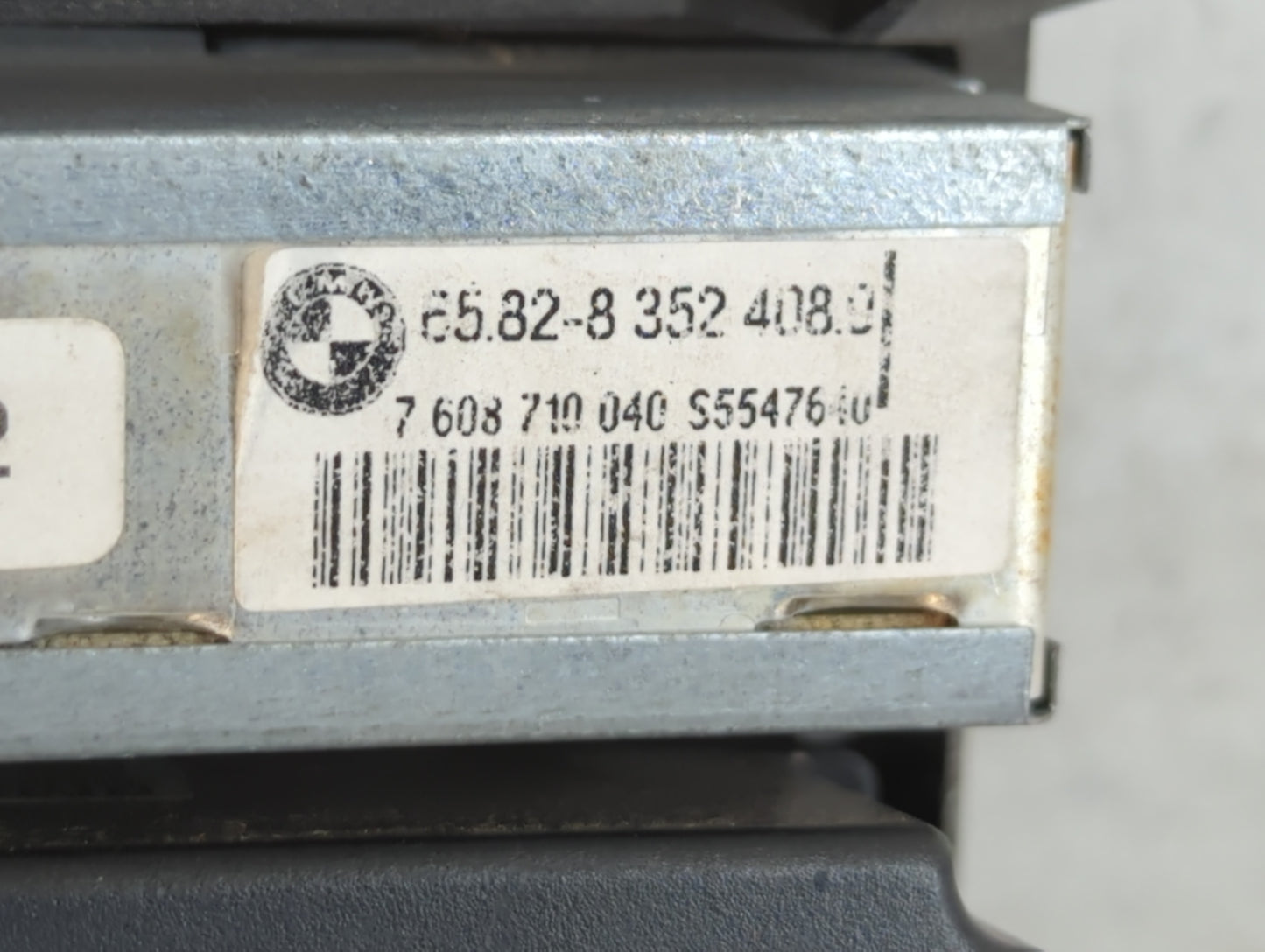 1995 Bmw 750i Climate Control Module Temperature AC/Heater Replacement P/N:S5547640 7 608 710 040 Fits OEM Used Auto Parts -