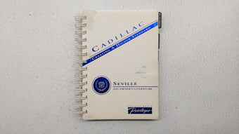 compare product 1995 Cadillac Seville Owners Manual Book Guide OEM Used Auto Parts