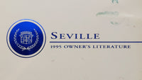 1995 Cadillac Seville Owners Manual Book Guide OEM Used Auto Parts - Oemusedautoparts1.com