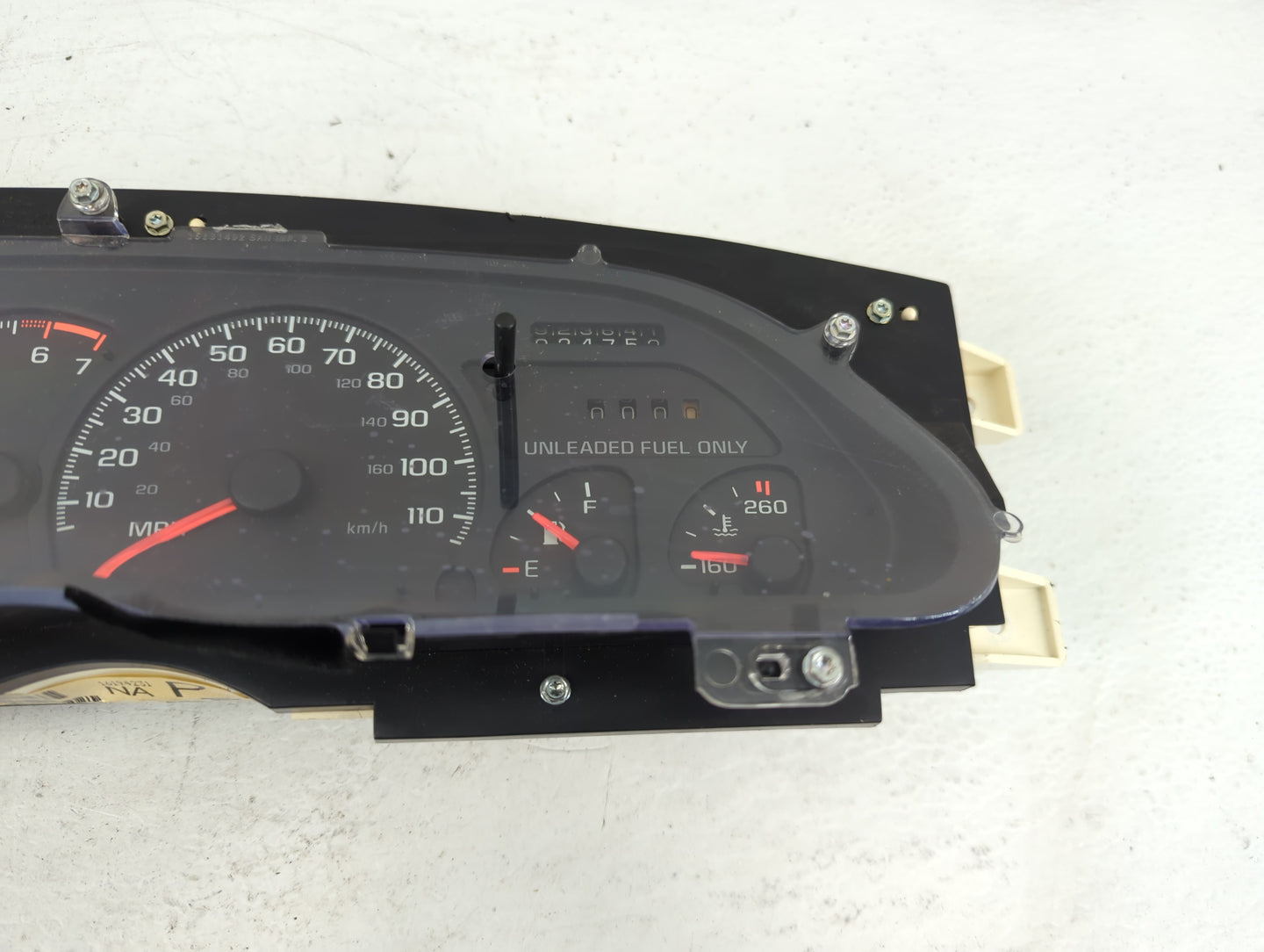 1995 Chevrolet Camaro Instrument Cluster Speedometer Gauges Fits OEM Used Auto Parts - Oemusedautoparts1.com
