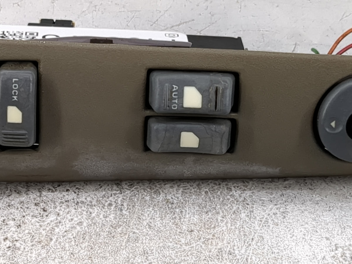 1995 Chevrolet Tahoe Master Power Window Switch Replacement Driver Side Left P/N:J12M-96 7B50H Fits OEM Used Auto Parts - Oe
