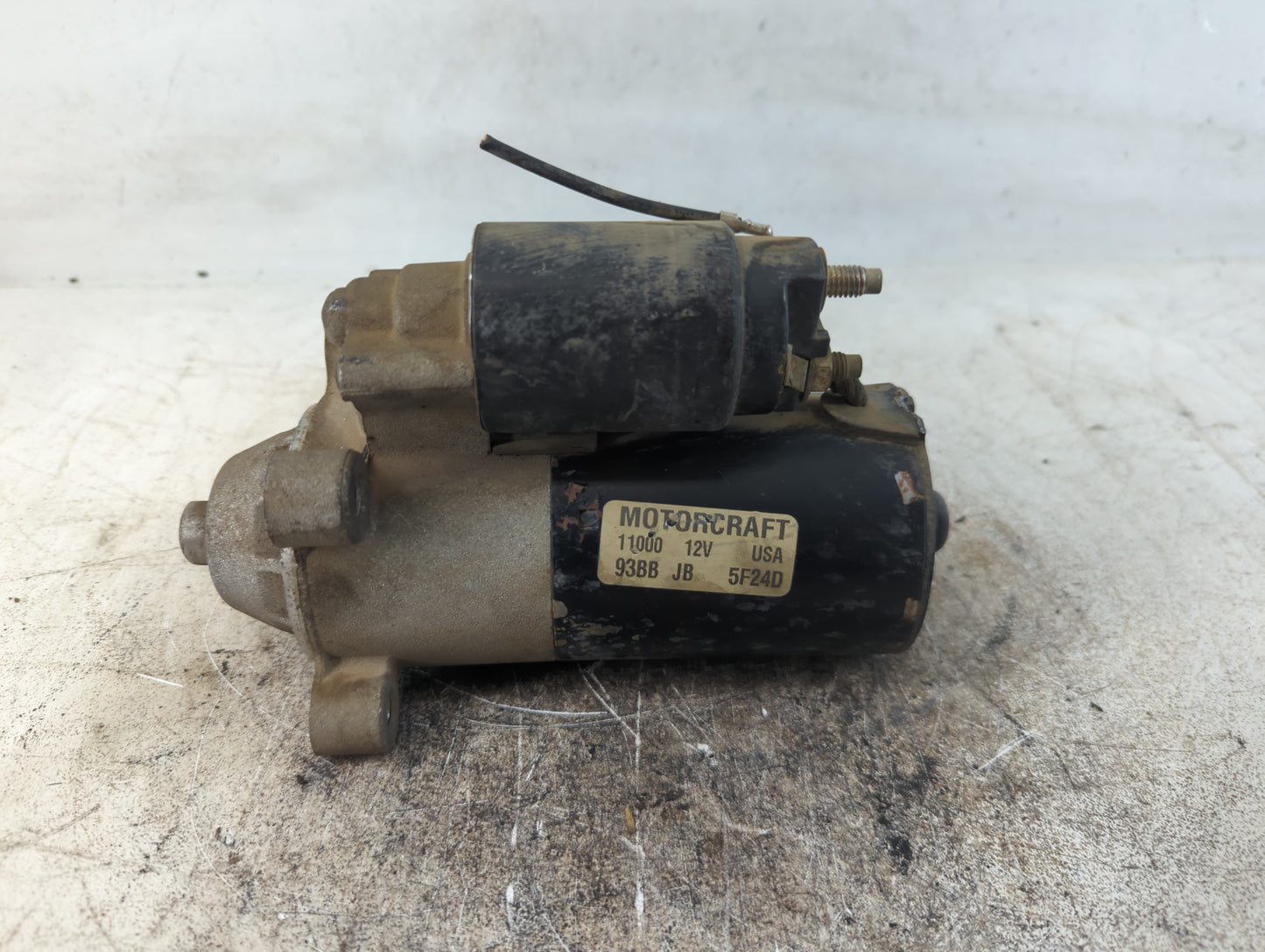 1995-2000 Ford Contour Car Starter Motor Solenoid OEM P/N:93BB JB 5F24D Fits OEM Used Auto Parts - Oemusedautoparts1.com