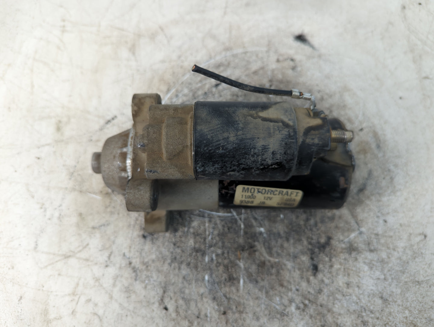 1995-2000 Ford Contour Car Starter Motor Solenoid OEM P/N:93BB JB 5F24D Fits OEM Used Auto Parts - Oemusedautoparts1.com