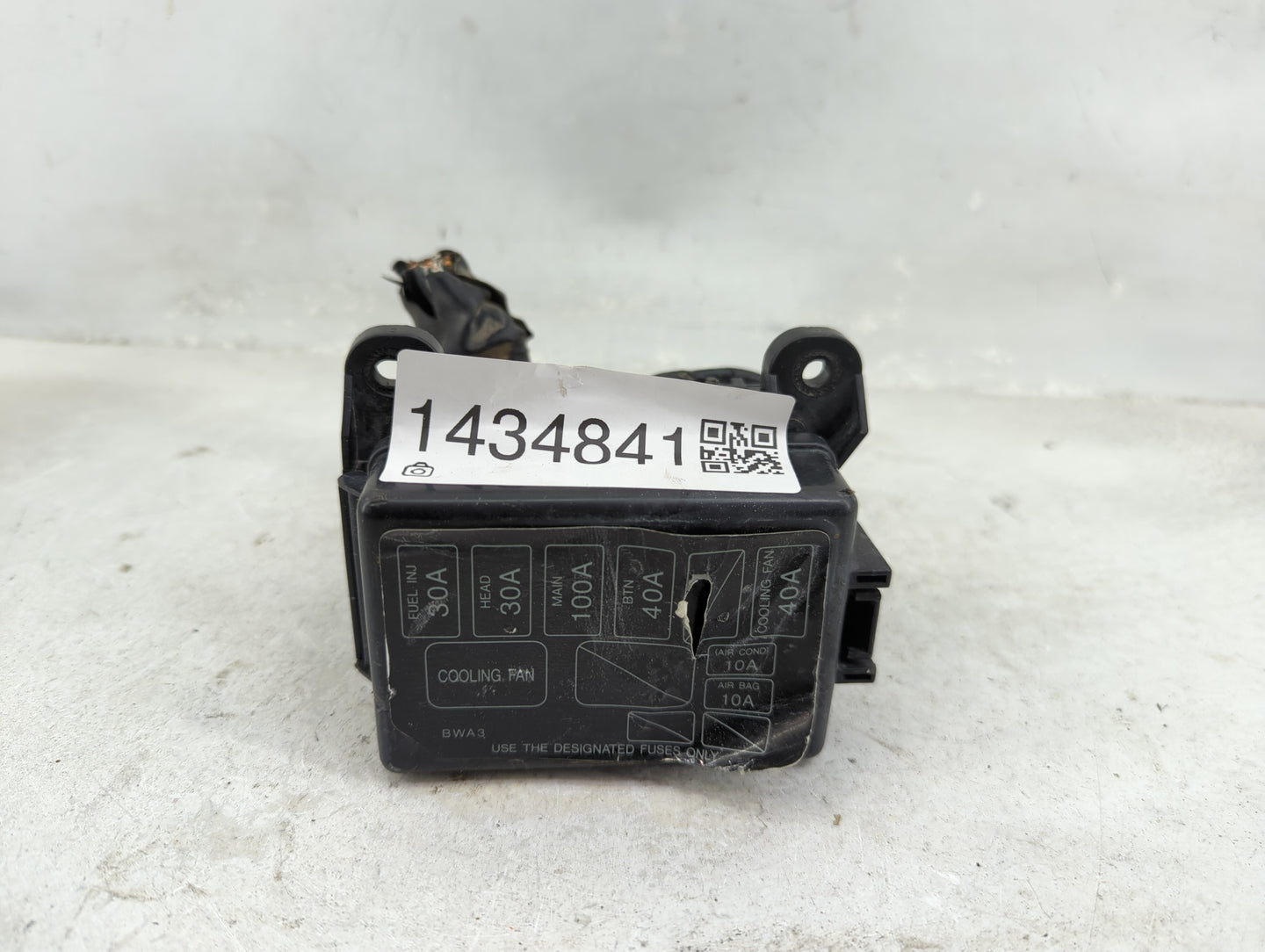 1995 Ford Escort Fusebox Fuse Box Panel Relay Module P/N:BWA3 Fits OEM Used Auto Parts - Oemusedautoparts1.com