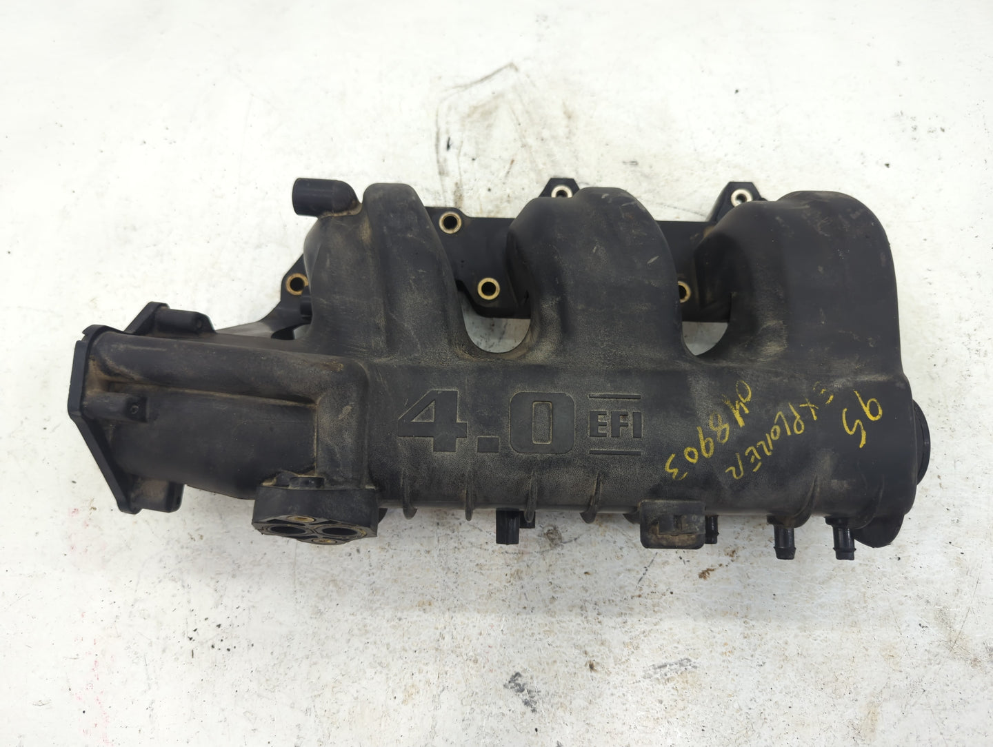 1995-1996 Ford Explorer Air Intake Manifold P/N:95TF-9E648-AA Fits Fits 1995 1996 OEM Used Auto Parts - Oemusedautoparts1.co