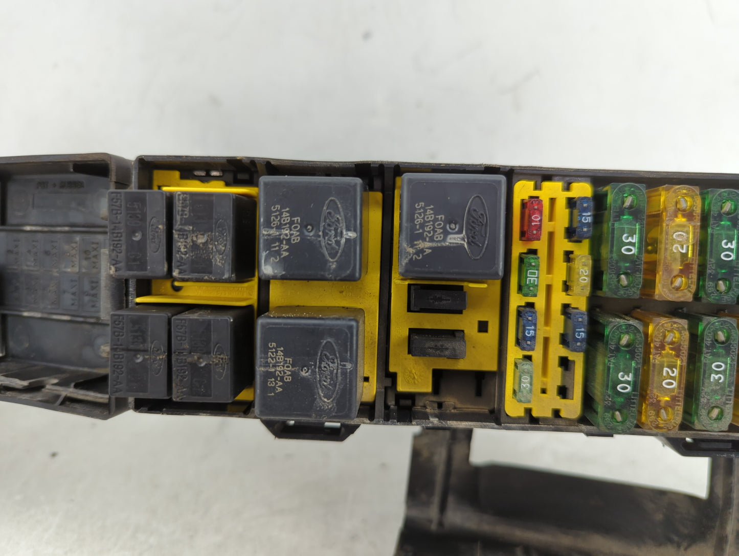 1995 Ford Explorer Fusebox Fuse Box Panel Relay Module P/N:F57B-14A003-BC Fits OEM Used Auto Parts - Oemusedautoparts1.com