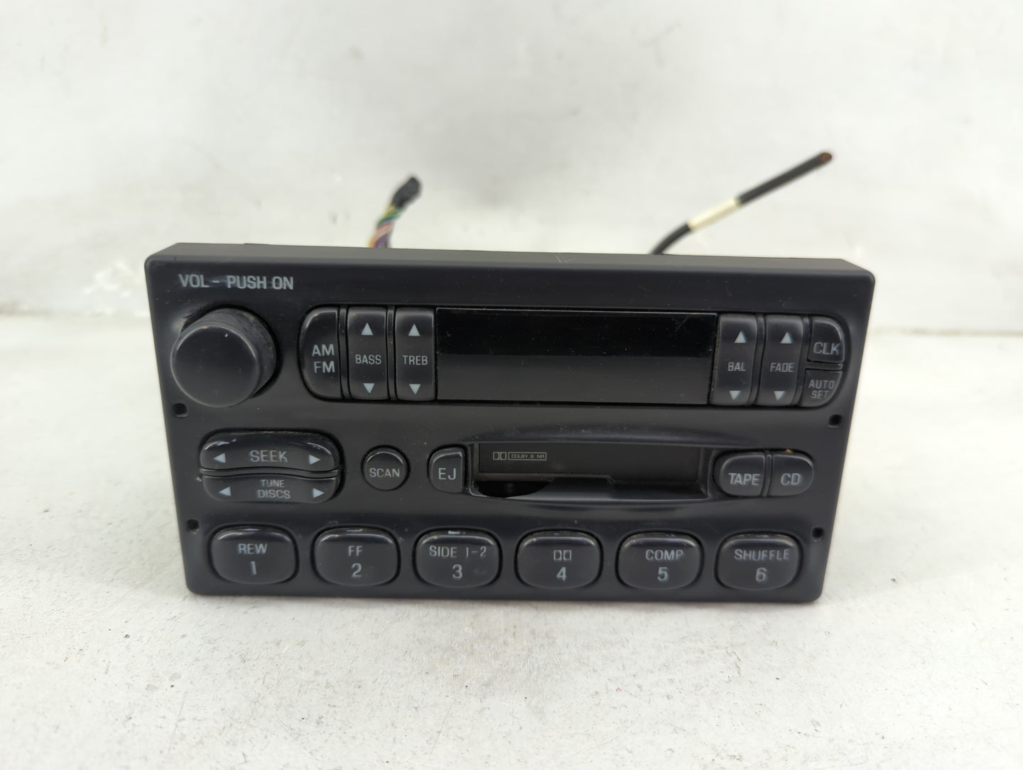1995-1997 Ford Explorer Radio AM FM Cd Player Receiver Replacement P/N:F57F-19B165-CE Fits Fits 1995 1996 1997 OEM Used Auto
