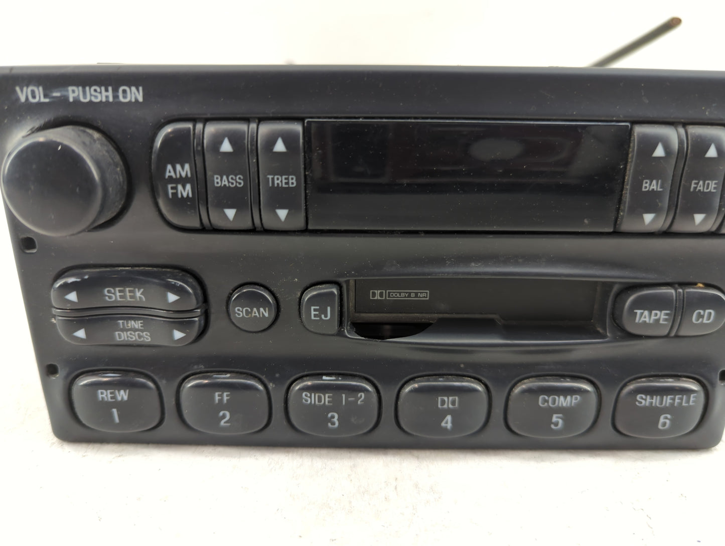 1995-1997 Ford Explorer Radio AM FM Cd Player Receiver Replacement P/N:F57F-19B165-CE Fits Fits 1995 1996 1997 OEM Used Auto