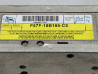 1995-1997 Ford Explorer Radio AM FM Cd Player Receiver Replacement P/N:F57F-19B165-CE Fits Fits 1995 1996 1997 OEM Used Auto