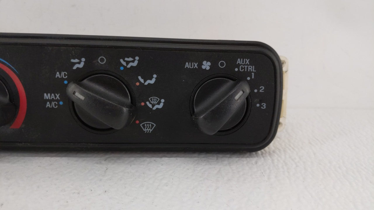 1995 Ford Windstar Climate Control Module Temperature AC/Heater Replacement P/N:F58H-19C733-AA Fits OEM Used Auto Parts - Oe