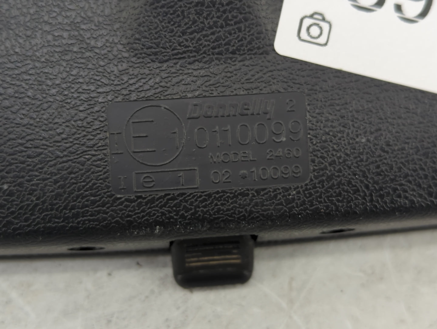 1995 Honda Accord Interior Rear View Mirror Replacement OEM Fits OEM Used Auto Parts - Oemusedautoparts1.com