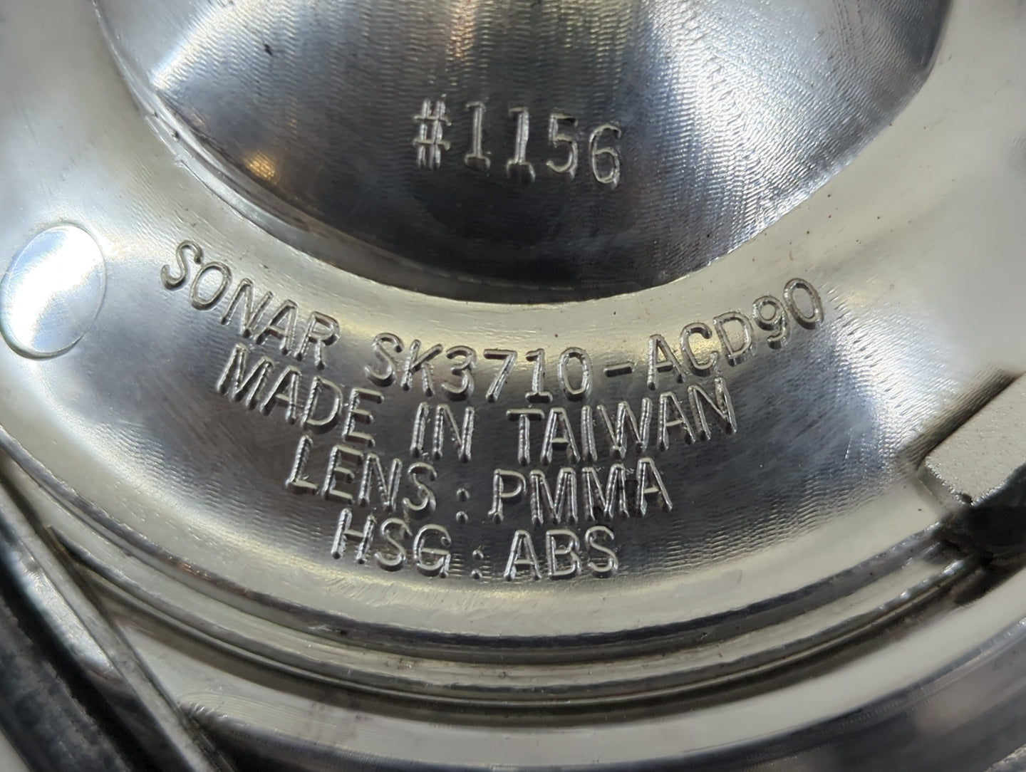 1994-1995 Honda Accord Tail Light Assembly Driver Left OEM P/N:SK3710-ACD90 Fits Fits 1994 1995 OEM Used Auto Parts - Oemuse