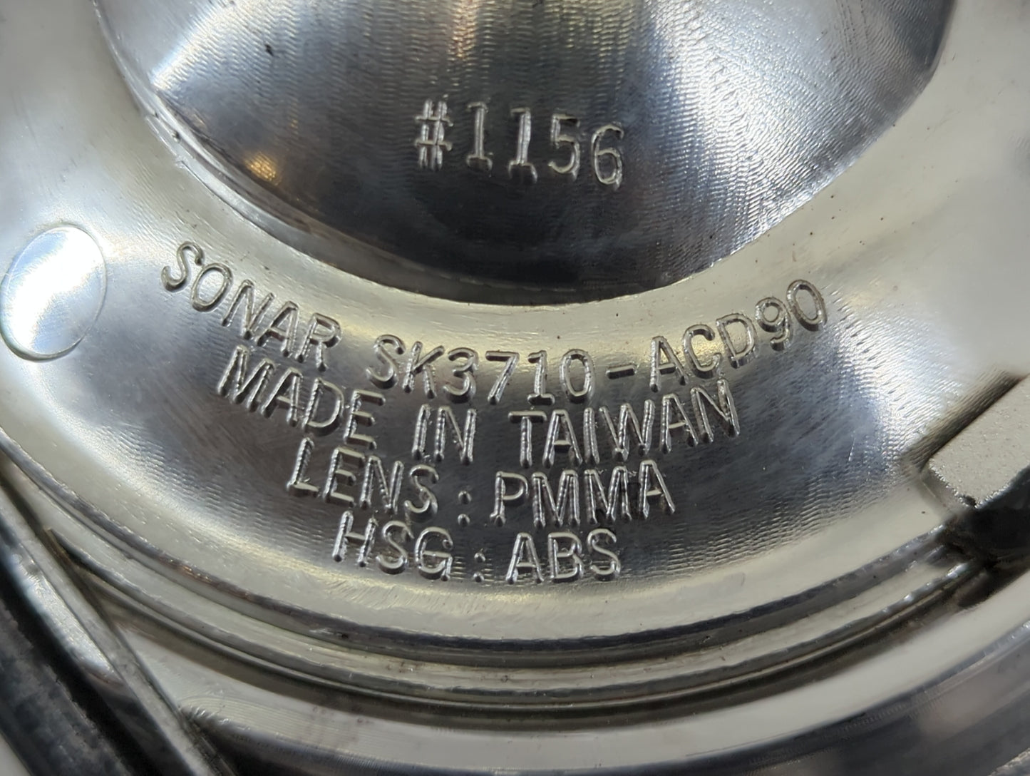 1994-1995 Honda Accord Tail Light Assembly Driver Left OEM P/N:SK3710-ACD90 Fits Fits 1994 1995 OEM Used Auto Parts - Oemuse