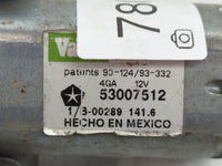 1995 Jeep Cherokee Rear Lid Wiper Motor P/N:53007512 Fits OEM Used Auto Parts - Oemusedautoparts1.com