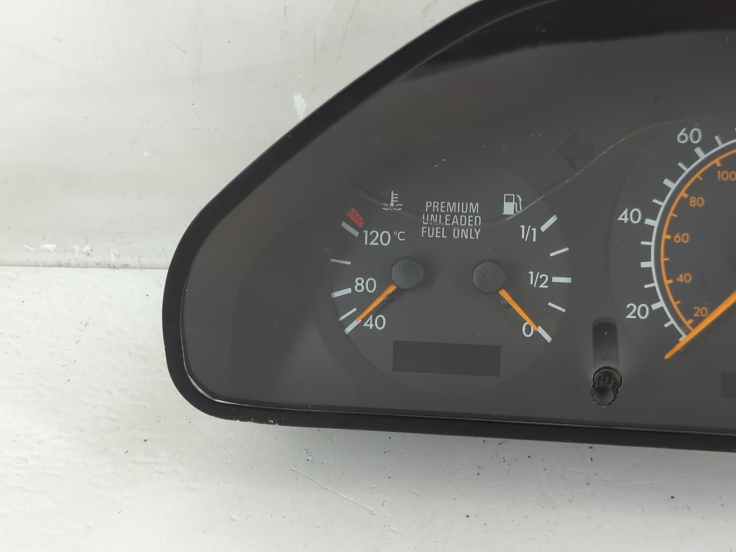 1995 Mercedes-Benz C220 Instrument Cluster Speedometer Gauges Miles: Fits OEM Used Auto Parts - Oemusedautoparts1.com