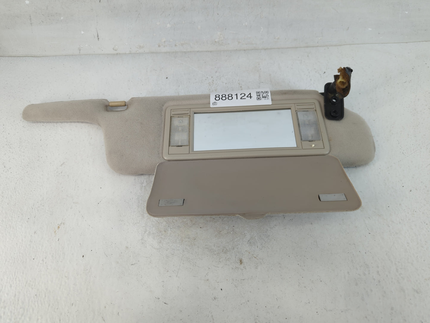 1995 Mitsubishi 3000gt Sun Visor Shade Replacement Passenger Right Mirror Fits OEM Used Auto Parts - Oemusedautoparts1.com