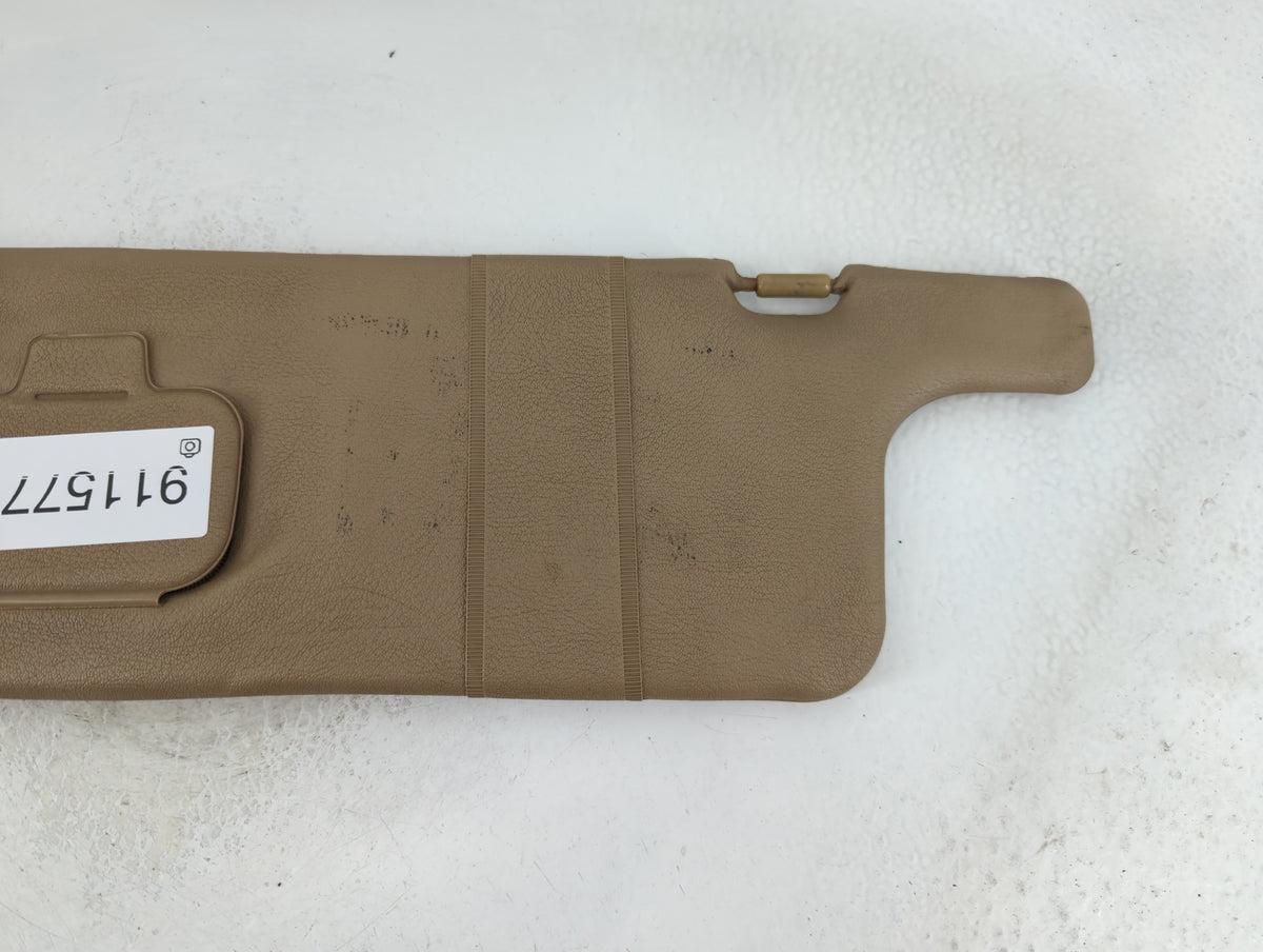 1995 Mitsubishi Montero Sun Visor Shade Replacement Passenger Right Mirror Fits OEM Used Auto Parts - Oemusedautoparts1.com