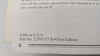 1995 Oldsmobile 88 Owners Manual Book Guide OEM Used Auto Parts - Oemusedautoparts1.com