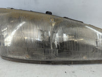1992-1995 Pontiac Grand Am Passenger Right Oem Head Light Headlight Lamp - Oemusedautoparts1.com