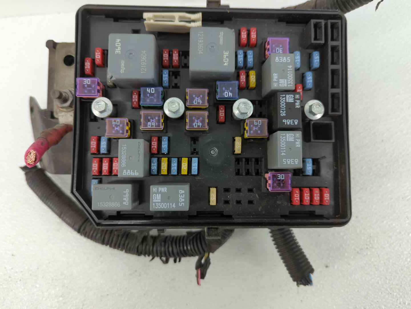 1996 Chevrolet Astro Fusebox Fuse Box Panel Relay Module P/N:13574057-03 Fits OEM Used Auto Parts - Oemusedautoparts1.com