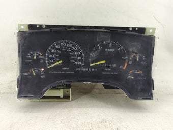 compare product 1995-1997 Chevrolet Blazer Instrument Cluster Speedometer Gauges P/N:16172820 16215416 Miles:128K Fits Fits 1995 1996 1997 OEM Used Auto Parts