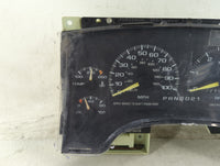 1995-1997 Chevrolet Blazer Instrument Cluster Speedometer Gauges P/N:16172820 16215416 Miles:128K Fits Fits 1995 1996 1997 O