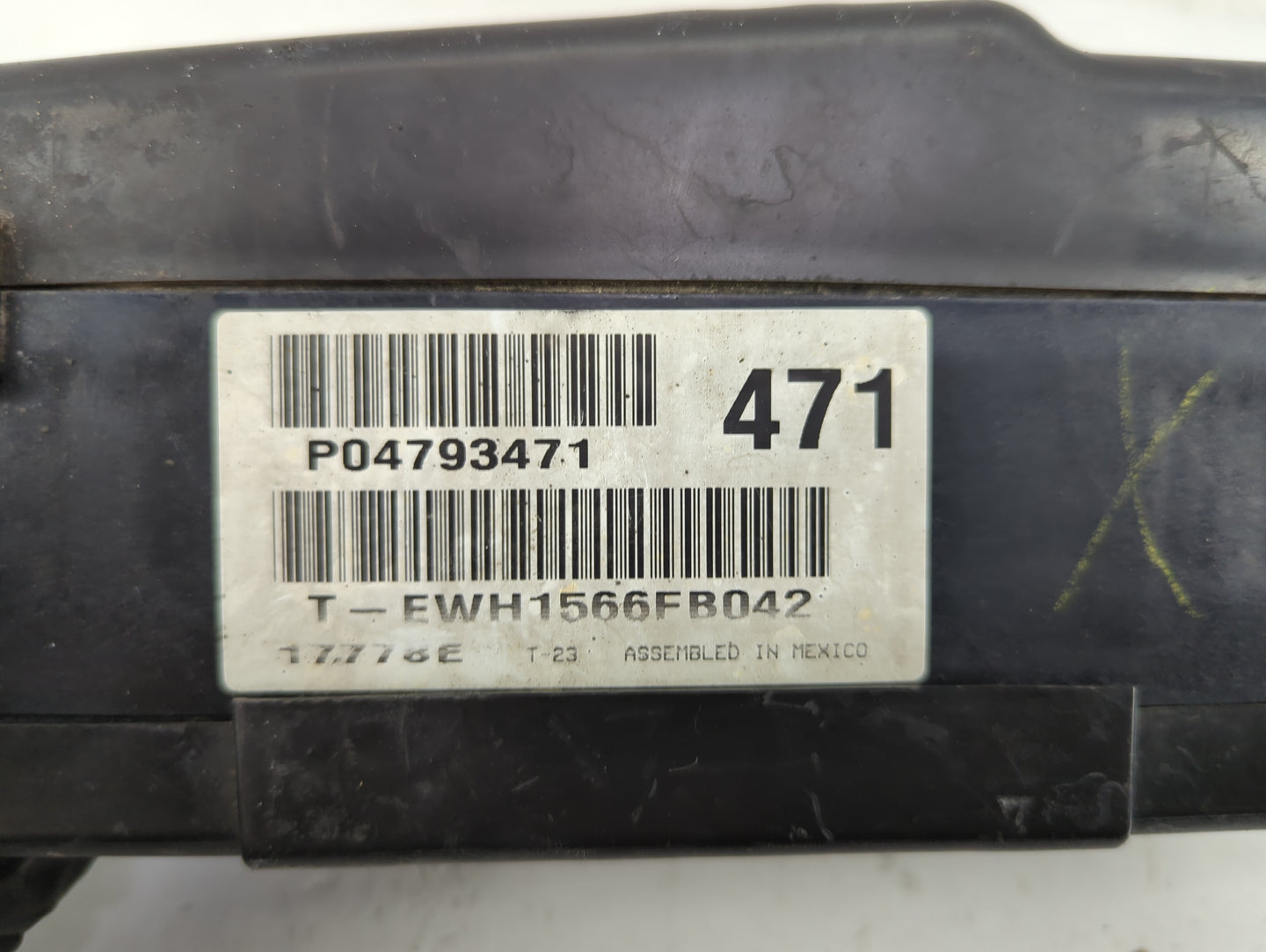 1996 Dodge Neon Fusebox Fuse Box Panel Relay Module P/N:P04793471 Fits OEM Used Auto Parts - Oemusedautoparts1.com