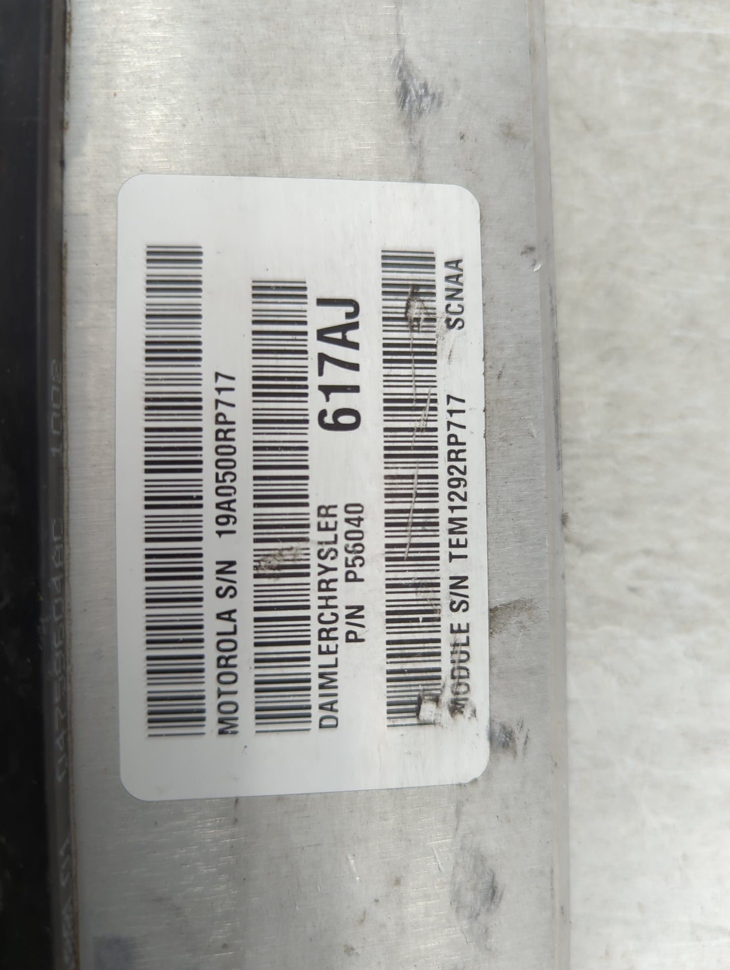 1996 Dodge Ram 1500 PCM Engine Control Computer ECU ECM PCU OEM P/N:19A0500RP717 P56040 Fits OEM Used Auto Parts - Oemusedau