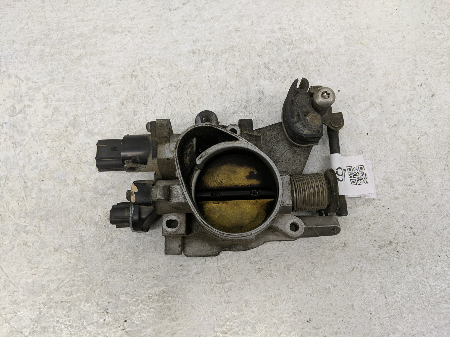 1994-1996 Ford Aspire Throttle Body Fits Fits 1994 1995 1996 OEM Used Auto Parts - Oemusedautoparts1.com
