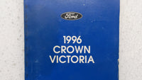 1996 Ford Crown Victoria Owners Manual Book Guide OEM Used Auto Parts - Oemusedautoparts1.com
