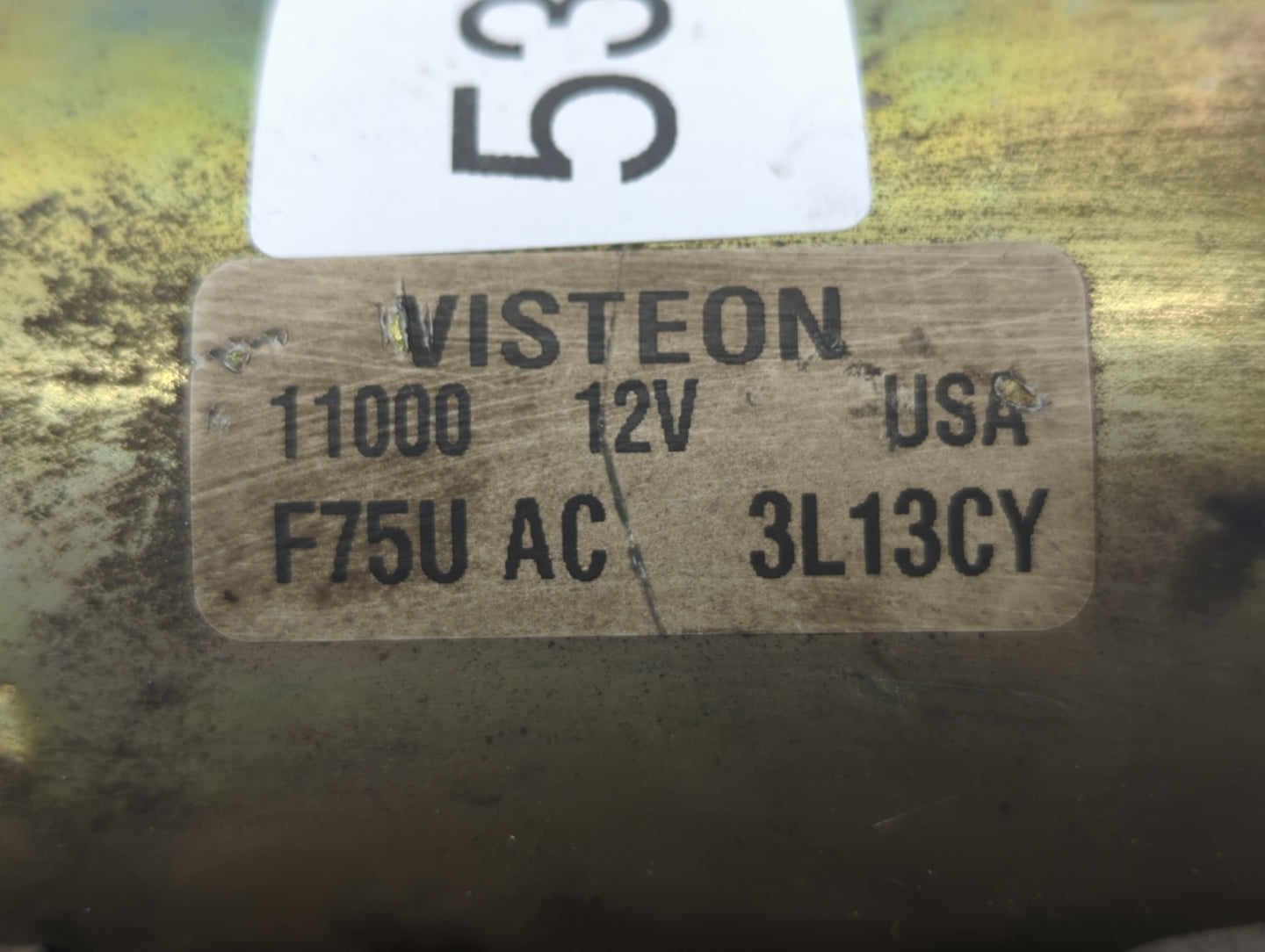 1996-2005 Ford Crown Victoria Car Starter Motor Solenoid OEM P/N:F75U AC Fits OEM Used Auto Parts - Oemusedautoparts1.com