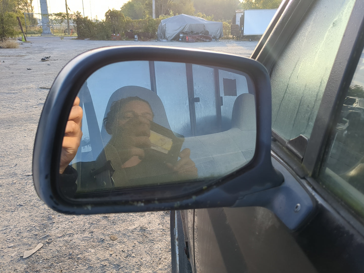 1992-1996 Ford F-150 Side Mirror Replacement Driver Left View Door Mirror Fits Fits 1992 1993 1994 1995 1996 1997 OEM Used A