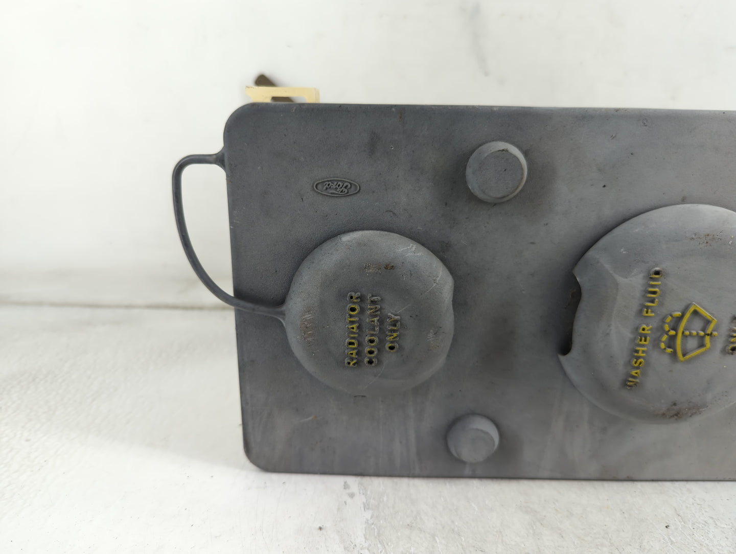 1996 Ford F-150 Washer Fluid and Radiator Coolant Reservoir Cover Panel - Oemusedautoparts1.com