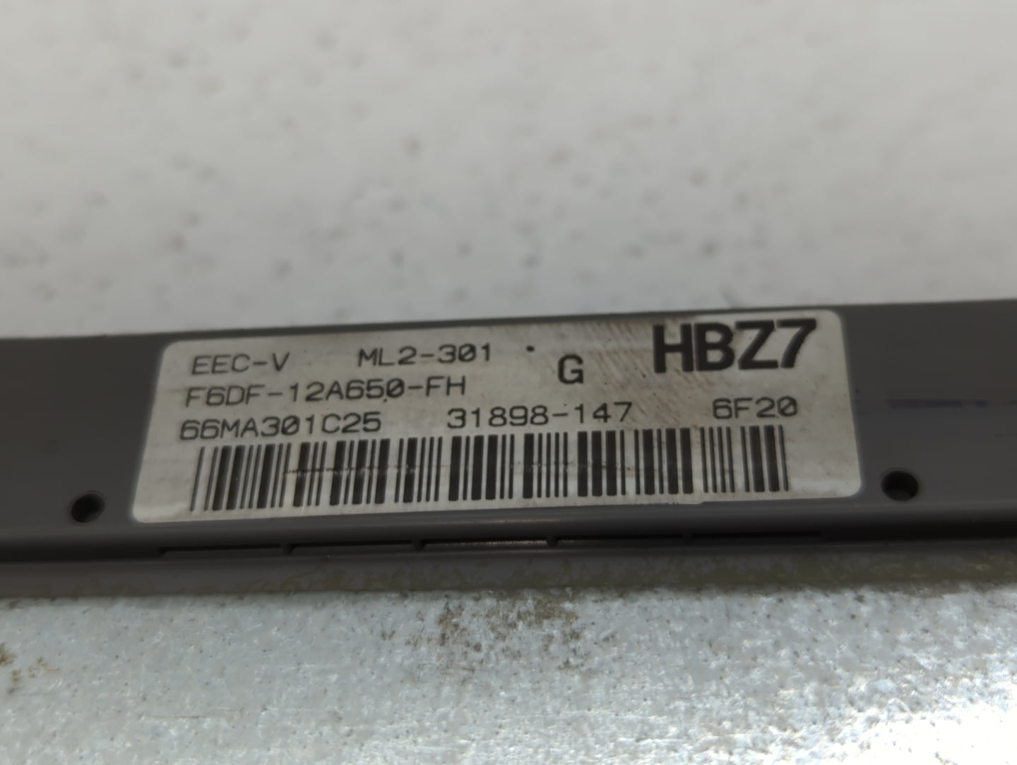 1996 Ford Taurus PCM Engine Control Computer ECU ECM PCU OEM P/N:F6DF-12A650-FH Fits OEM Used Auto Parts - Oemusedautoparts1
