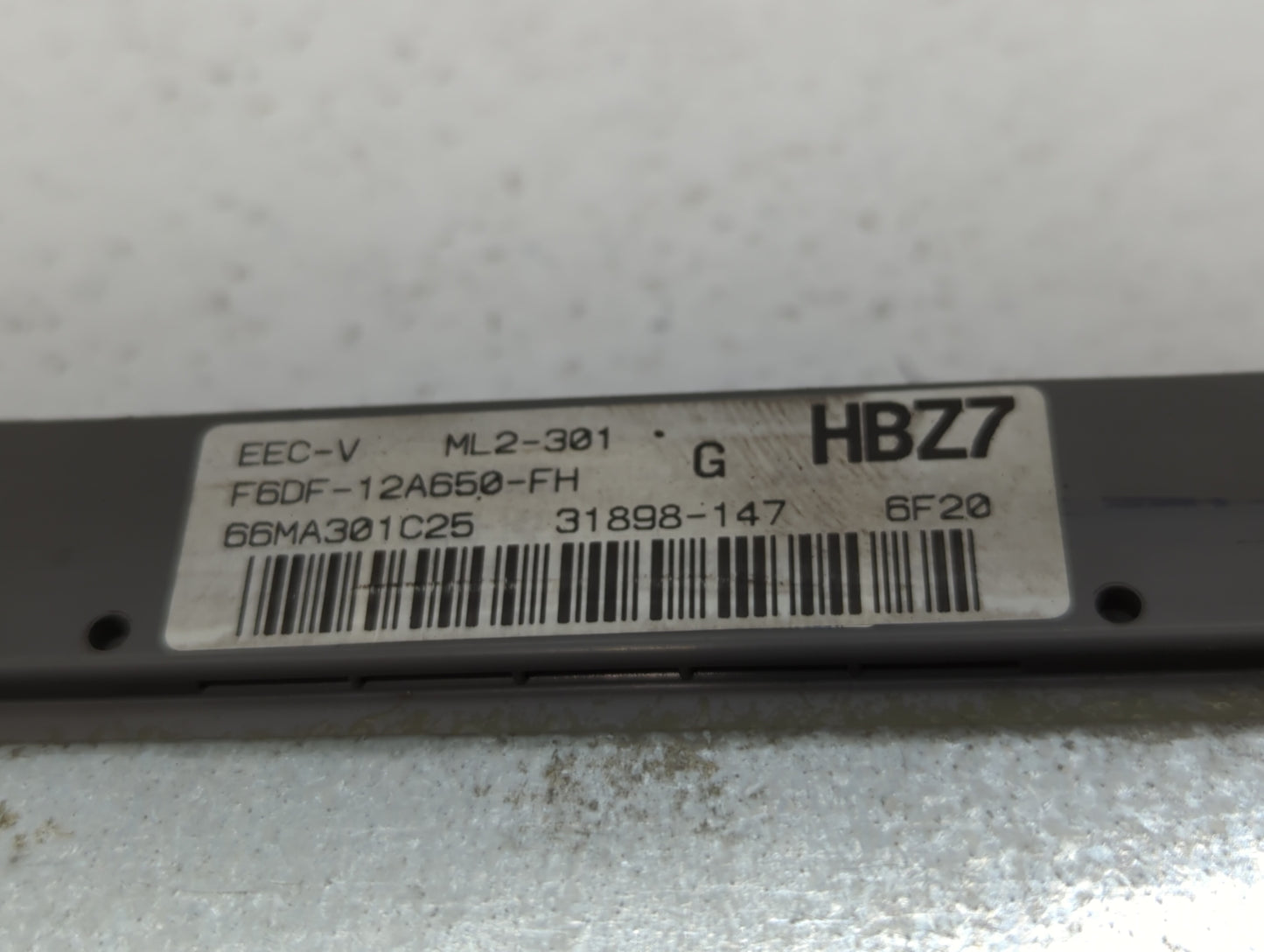 1996 Ford Taurus PCM Engine Control Computer ECU ECM PCU OEM P/N:F6DF-12A650-FH Fits OEM Used Auto Parts - Oemusedautoparts1