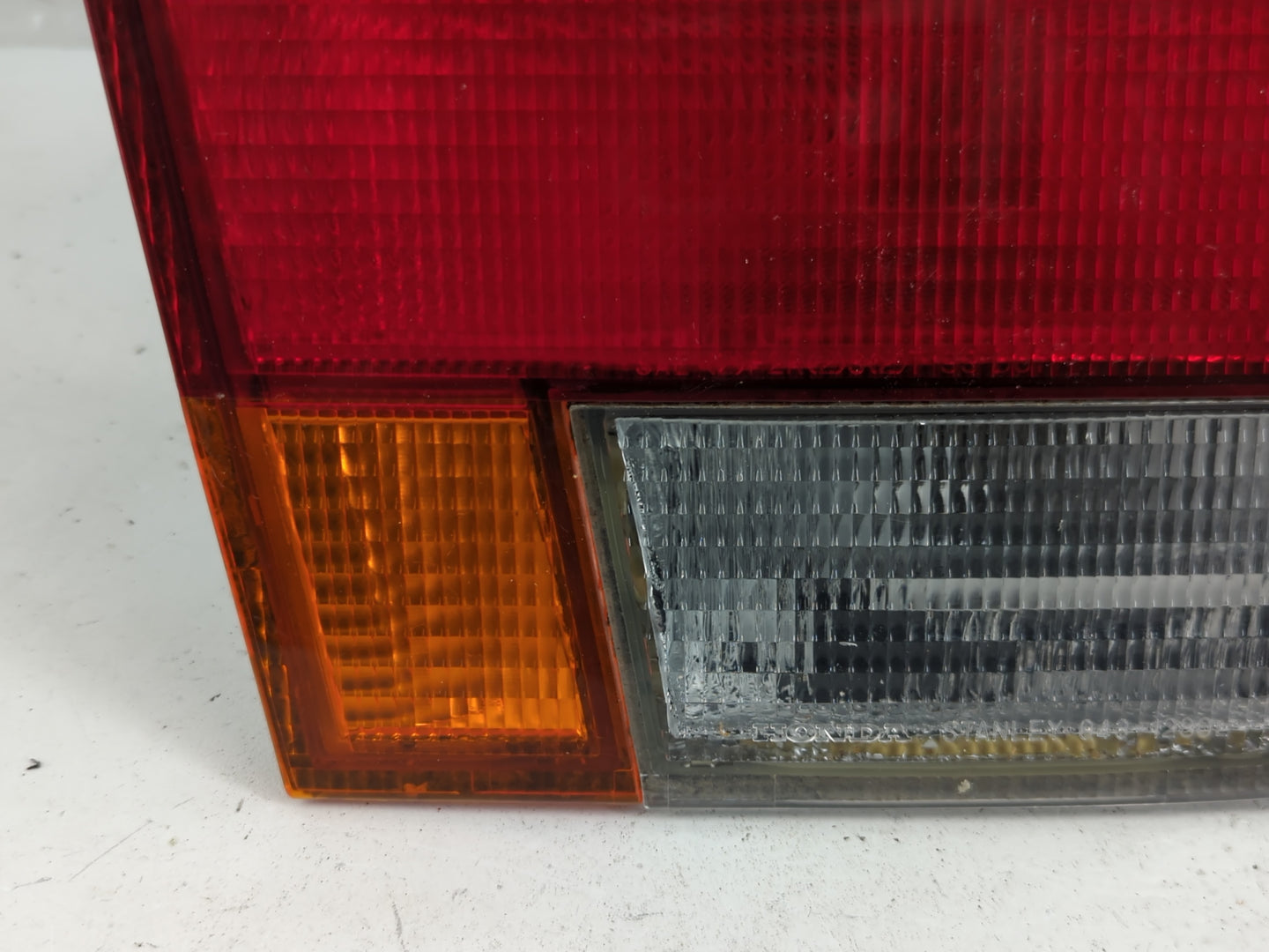 1996-1998 Honda Civic Tail Light Assembly Driver Left OEM Fits Fits 1996 1997 1998 OEM Used Auto Parts - Oemusedautoparts1.c