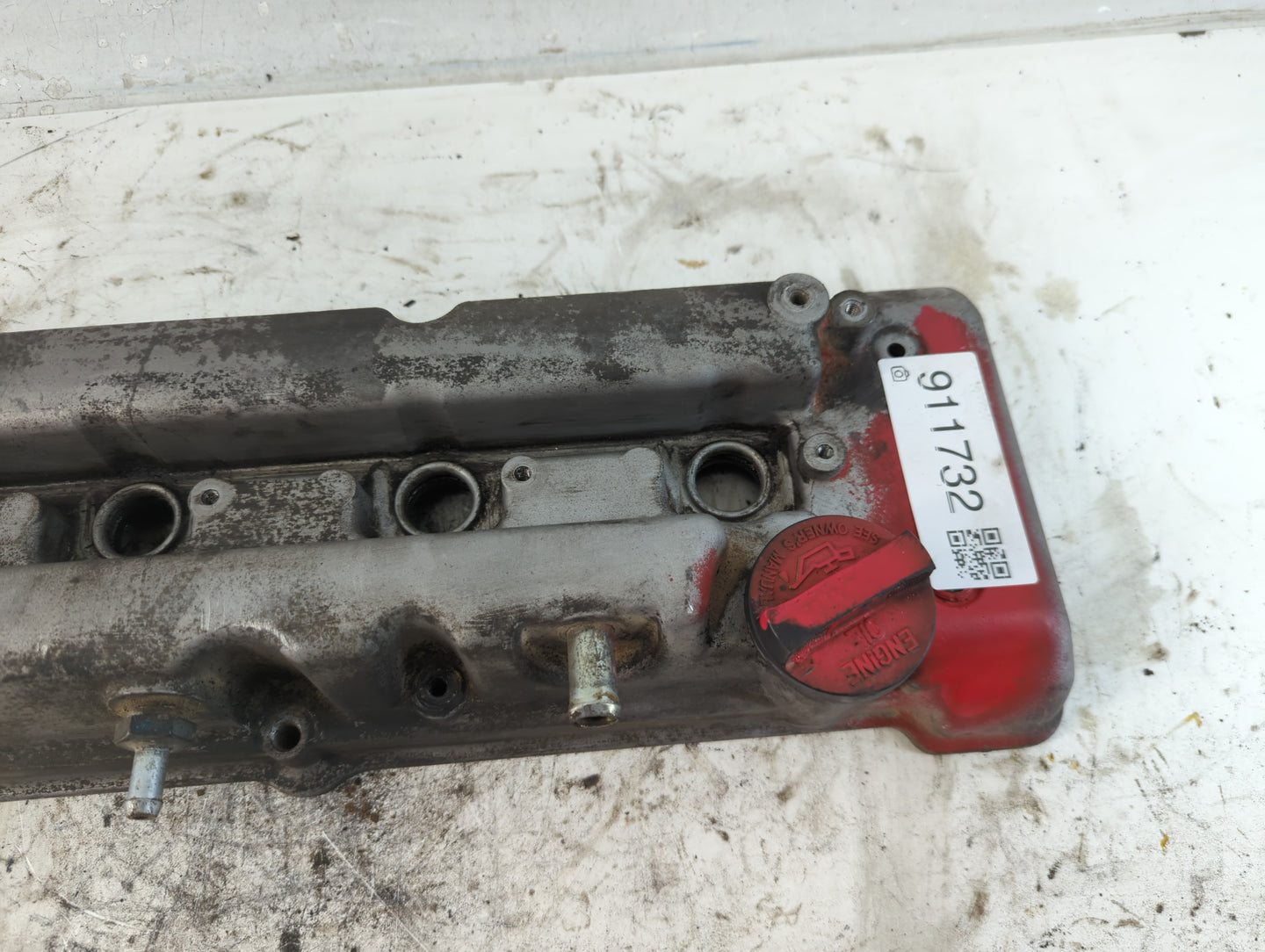 1996 Honda Civic Driver Left Cylinder Head Valve Cover P/N:65J#1 Fits OEM Used Auto Parts - Oemusedautoparts1.com
