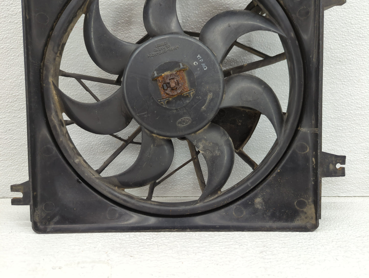 1995-1999 Hyundai Accent Electric Radiator Cooling Fan Motor Assembly P/N:3569631 Fits Fits 1995 1996 1997 1998 1999 OEM Use