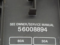 1996 Jeep Cherokee Fusebox Fuse Box Panel Relay Module P/N:56008894 Fits OEM Used Auto Parts - Oemusedautoparts1.com