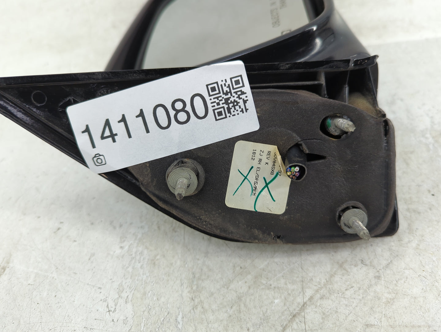 1996-1998 Jeep Grand Cherokee Passenger Side View Mirror - Right Door Mirror OEM Used - Oemusedautoparts1.com
