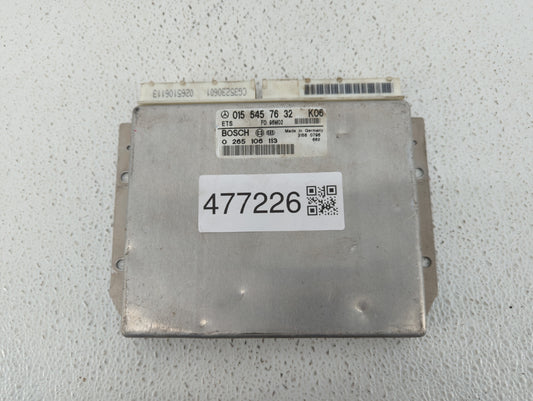 1996 Mercedes-Benz E200 PCM Engine Control Computer ECU ECM PCU OEM P/N:015 545 76 32 Fits OEM Used Auto Parts - Oemusedauto