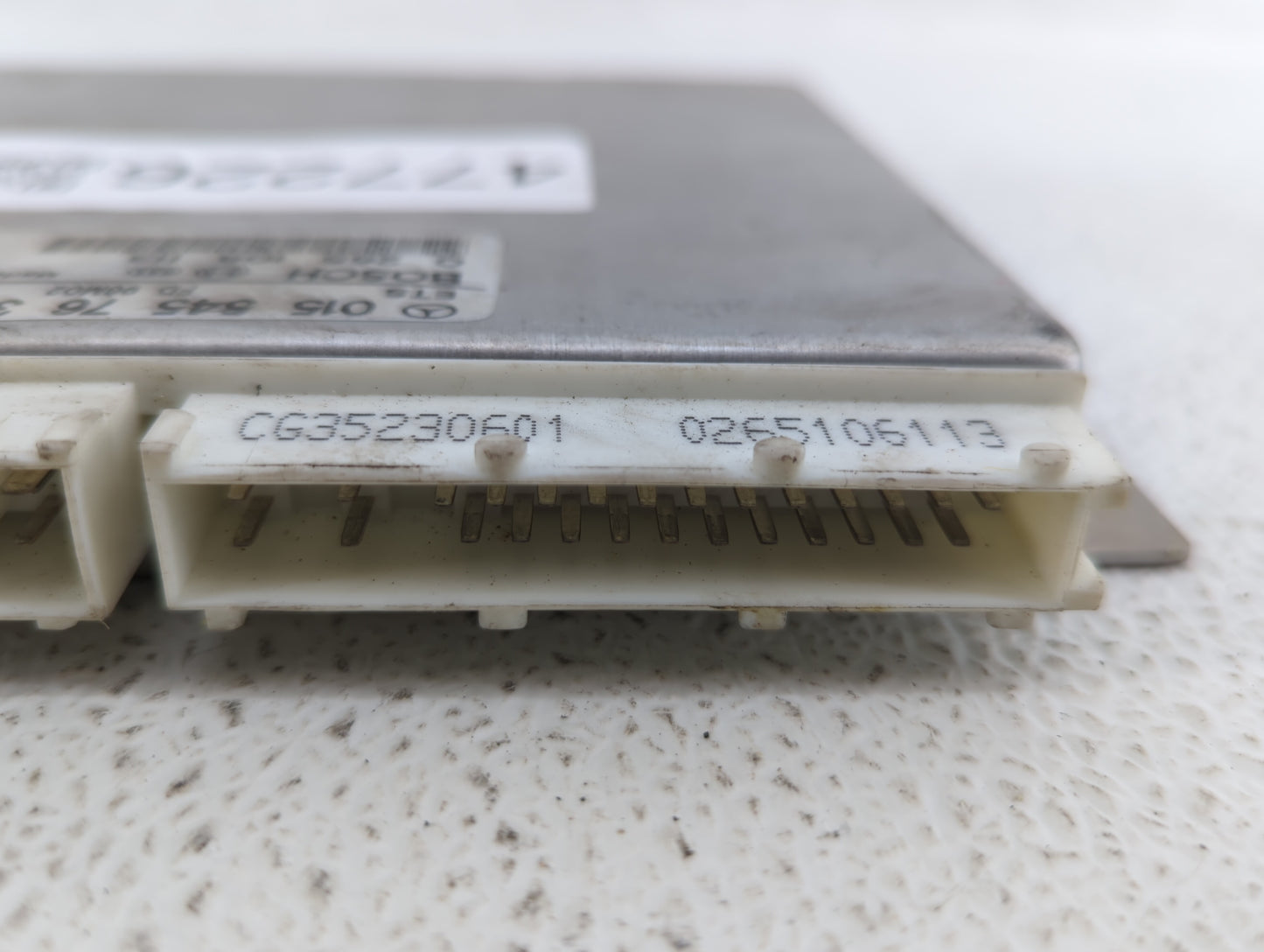 1996 Mercedes-Benz E200 PCM Engine Control Computer ECU ECM PCU OEM P/N:015 545 76 32 Fits OEM Used Auto Parts - Oemusedauto